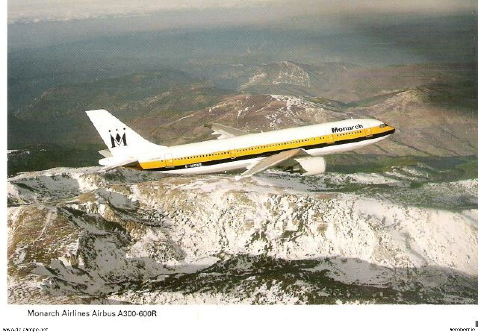 MONARCH AIRLINES - Airbus A300 - 1946-....: Era Moderna