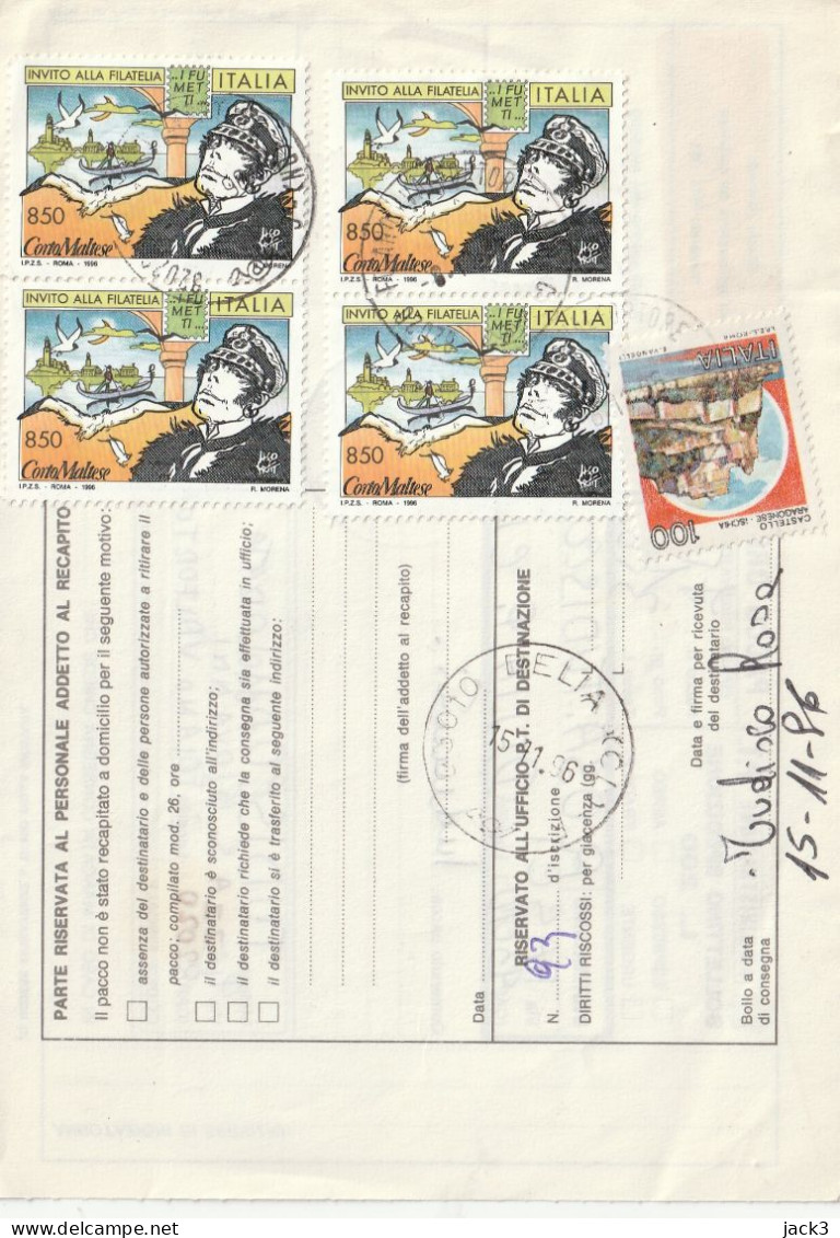 BOLLETTINO POSTALE - REPUBBLICA (COME DA SCANSIONE) ALB. - Colis-postaux