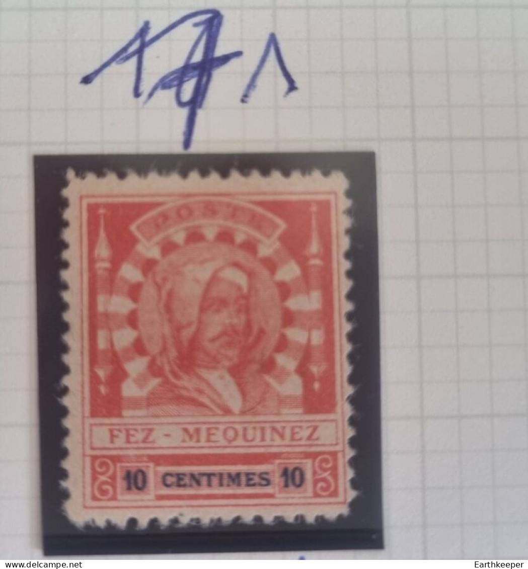 9 TIMBRES MAROC POSTE LOCALE 1897 N°16A A N°21A + N°17A + N°20A (XX) FEZ A MEKNES - Locals & Carriers