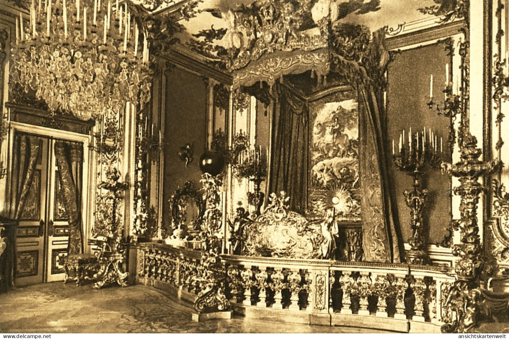 Schloss Herrenchiemsee Schlafzimmer Ngl #109.752 - Châteaux