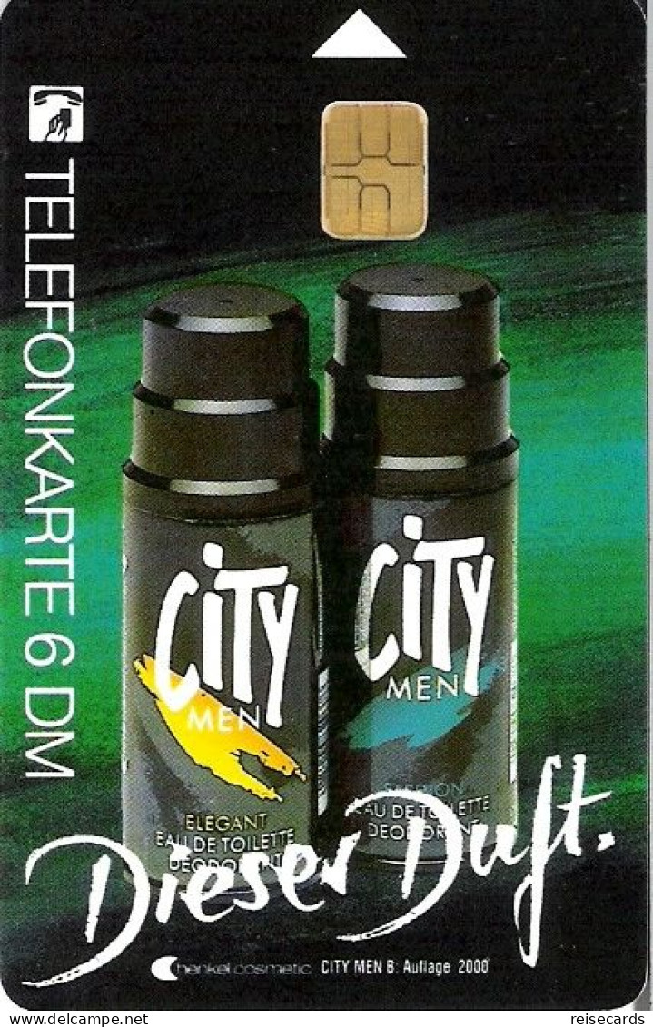 Germany: K 2164 12.93 Henkel Cosmetic, City Men, Eau De Toillette. Mint - K-Series : Customers Sets