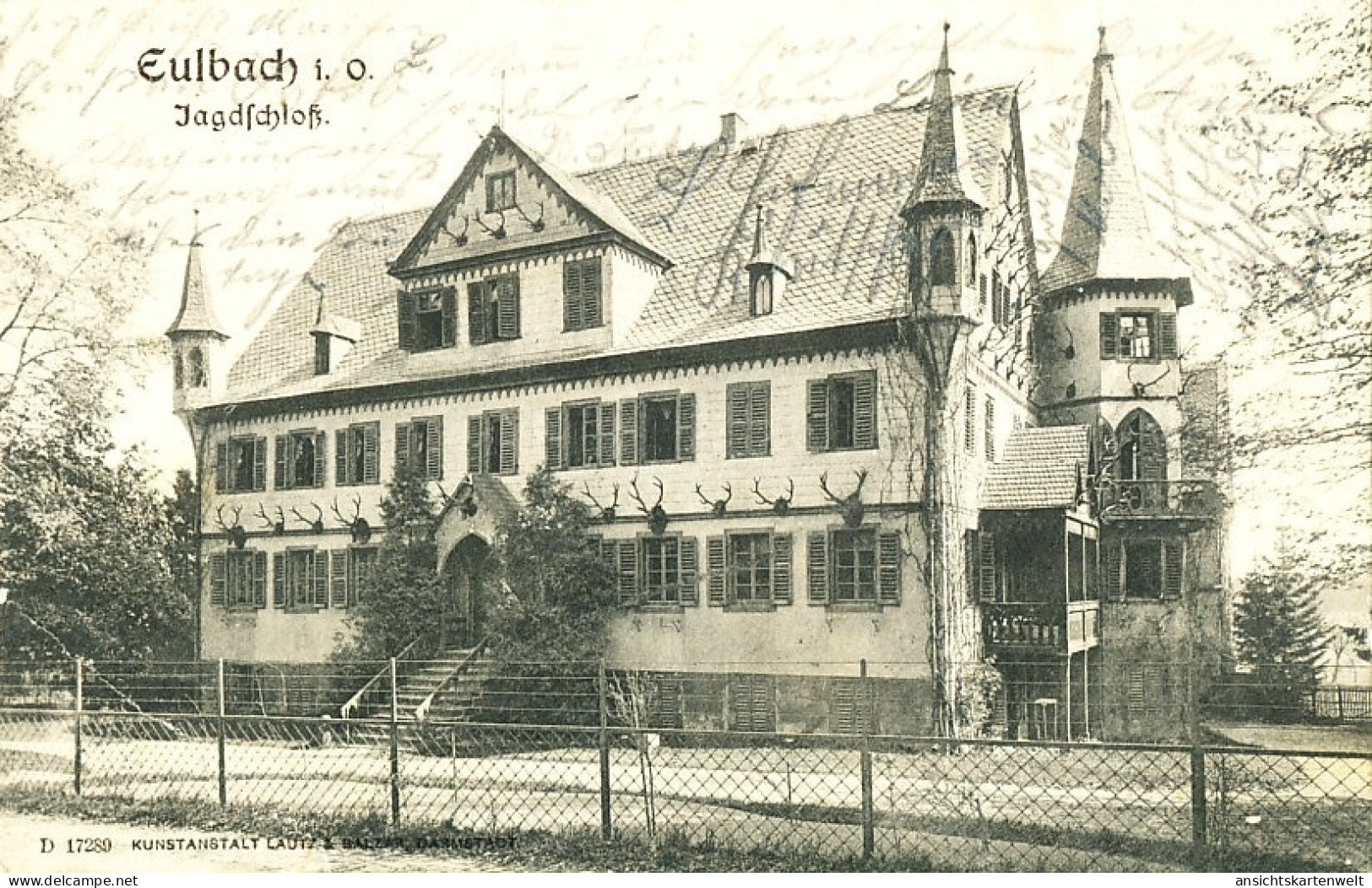 Jagdschloss Eulbach I.O. Gl1903 #109.550 - Châteaux