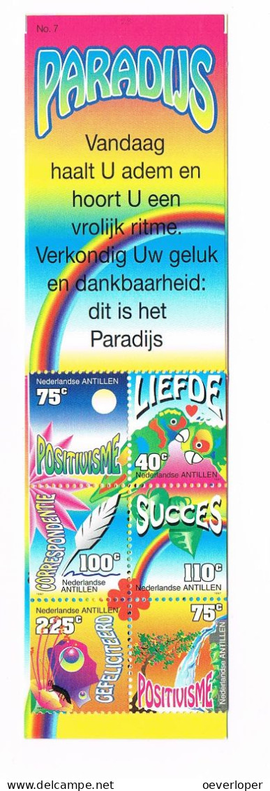 Antilles Dutch Booklet MNH Wishes 1997 - Antille