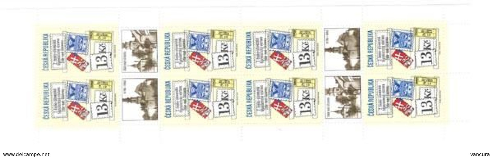 Booklet 882 Czech Republic Czech-Slovak Stamp Exhibition In Zdar 2016 - Sellos Sobre Sellos