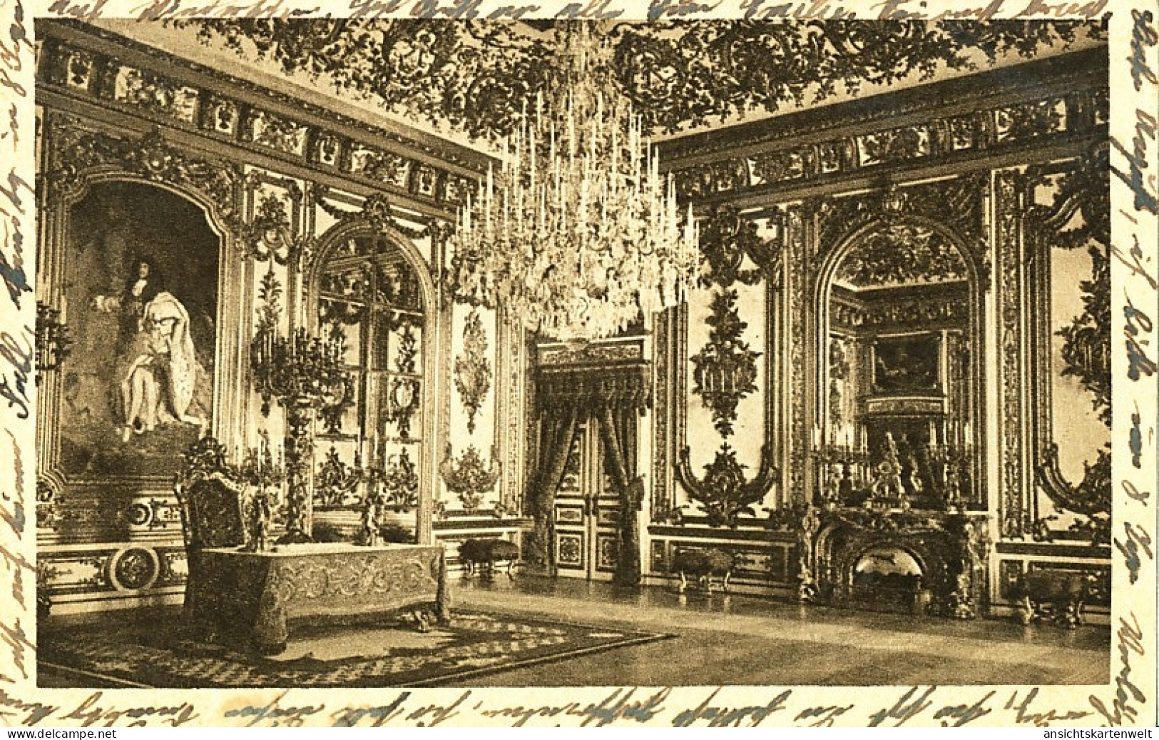 Schloss Herrenchiemsee Beratungszimmer Gl1925 #109.773 - Châteaux