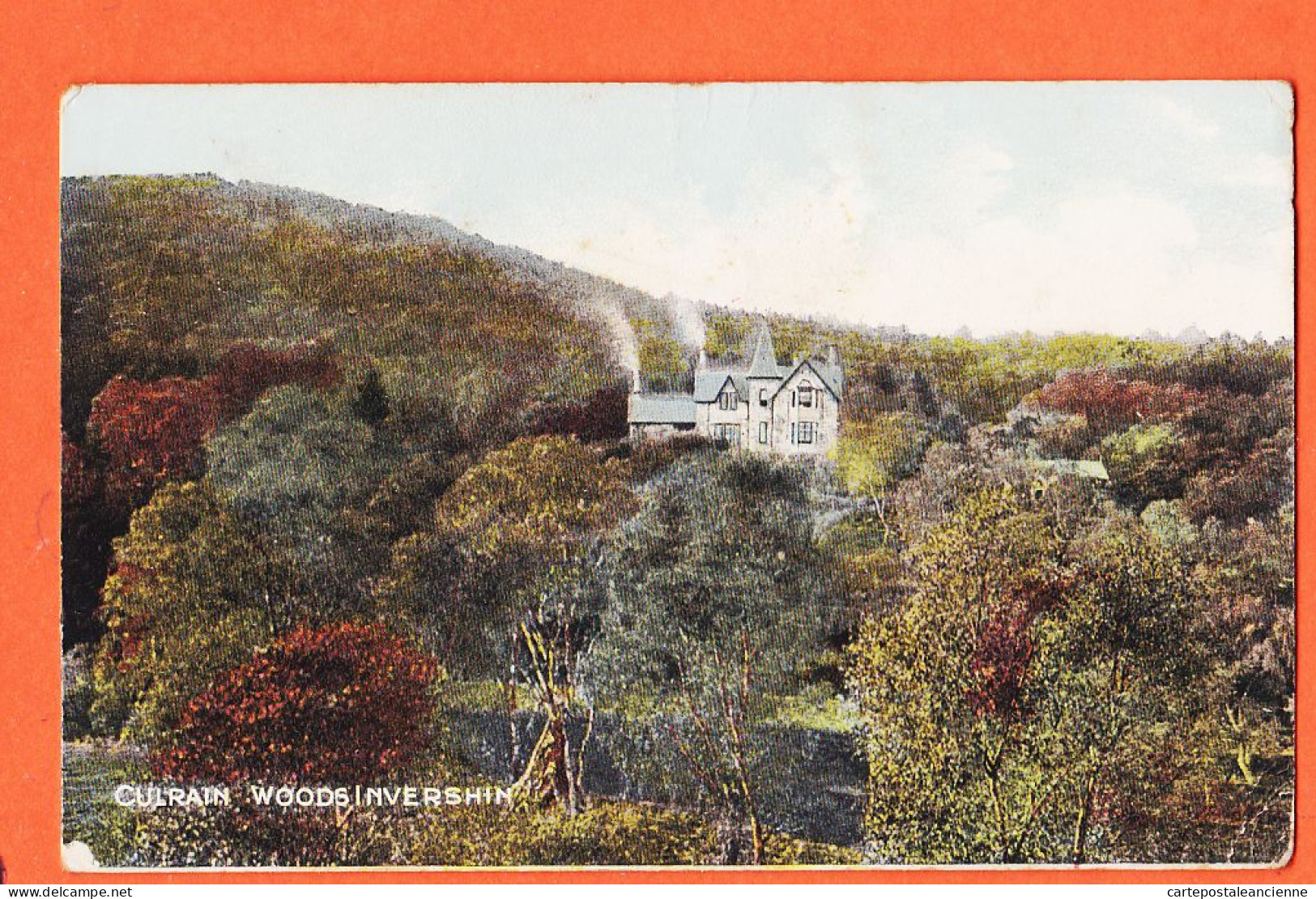 21107 / CULRAIN Cul Raoin Highland, Sutherland Scotland Woods Invershin1906 à Guy DOUET Hotel Princes Eaux-Bonnes - Sutherland