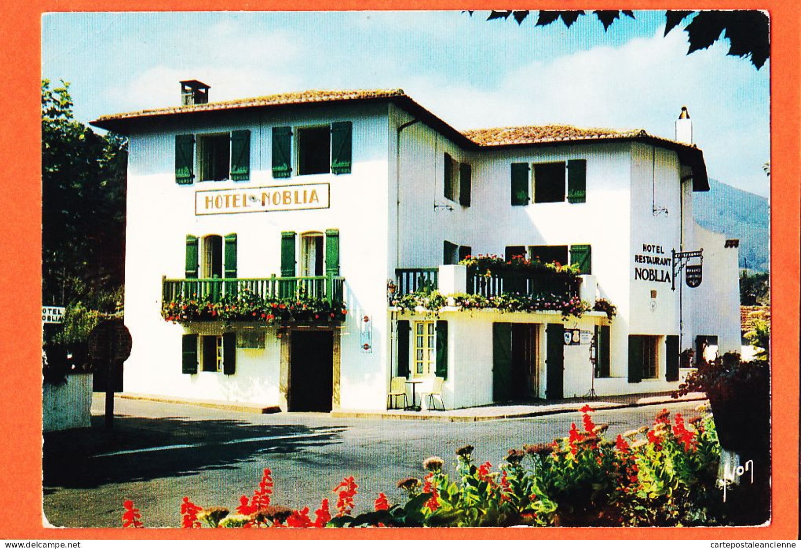 21291 / BIDARRAY Euskadi Hotel-Restaurant NOBLIA Paradis De La TRUITE 1969 à CHAIGNE La Caussade Bordagain Ciboure - Bidarray