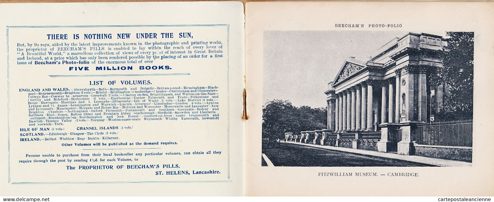 21069 / CAMBRIDGE 24 PHOTO-FOLIO Thomas BEECHAM 1895s CAIUS , SELWYN , ST JOHN'S & KINGS College , TRUMPINGTON Street Et - Cambridge