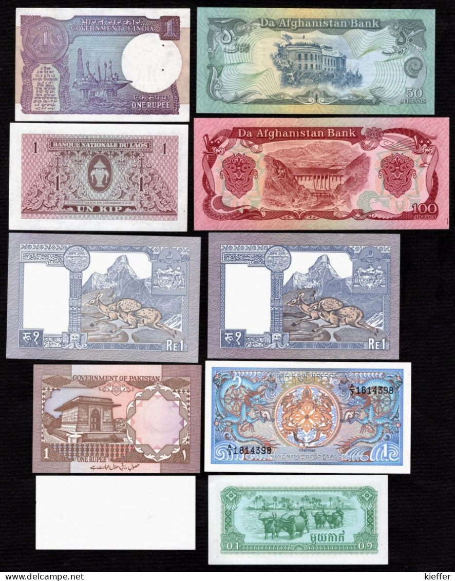 ASIE Du SUD-EST - LOT 10 Billets - UNC - Otros – Asia