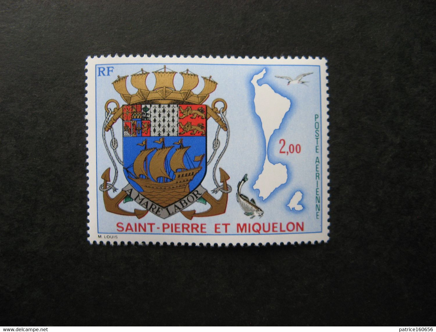 Saint Pierre Et Miquelon: TB PA N°58, Neuf XX. - Nuevos