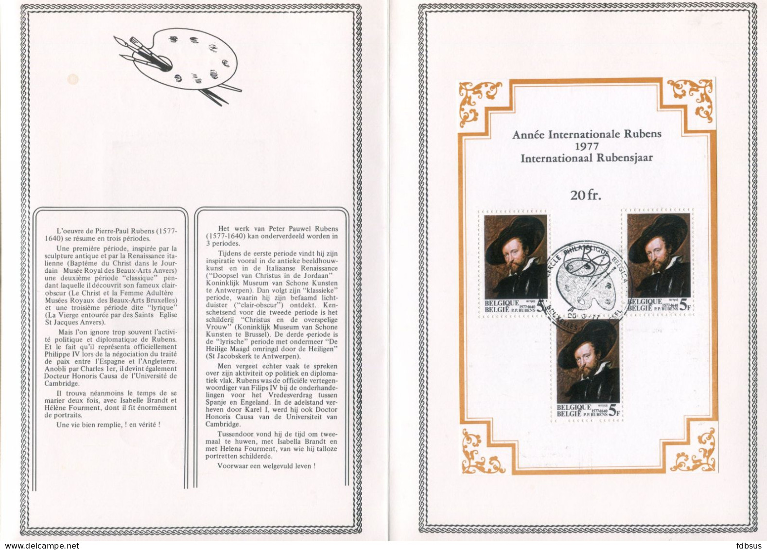 Rubens Verzameling - Postzegels, Blokken, Fdc's , Briefkaart En Andere Van Verschillende Landen Op Bladen Met Uitleg In - Rubens