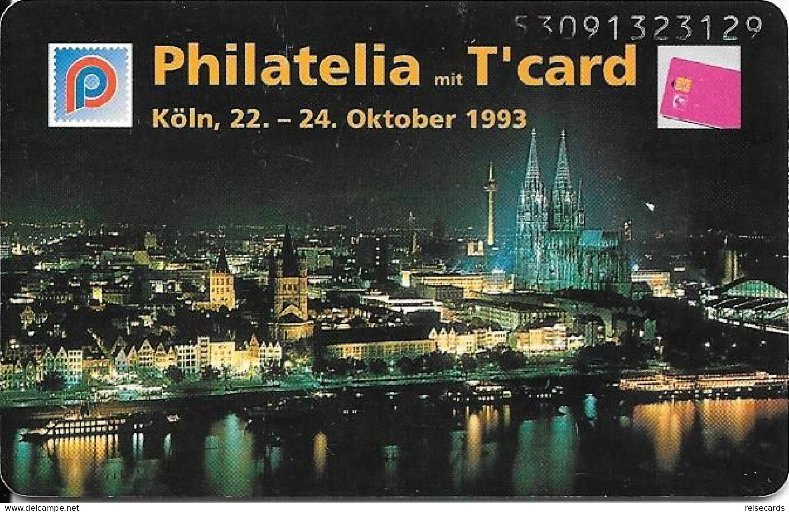 Germany: K 1000 09.93 Philatelia Mit T'card Köln1993. Mint - K-Series: Kundenserie