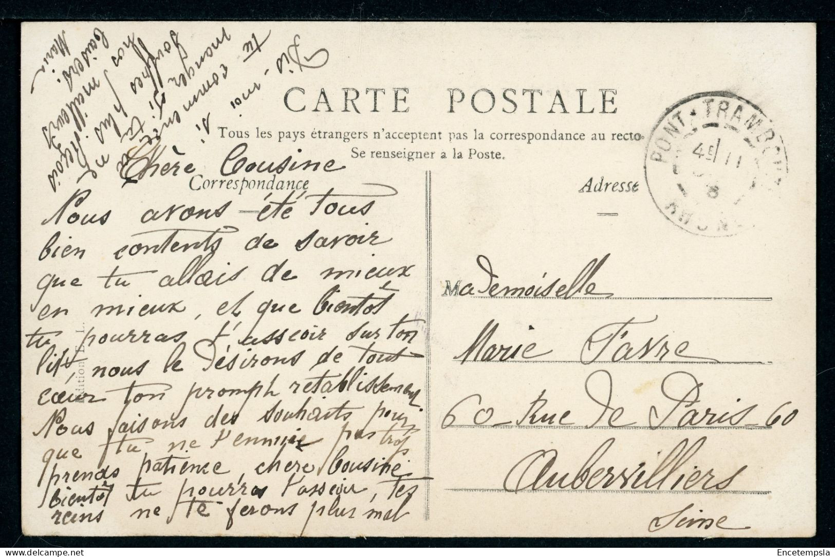 CPA - Carte Postale - Fantaisie - Un Baiser De... (CP24594) - Souvenir De...