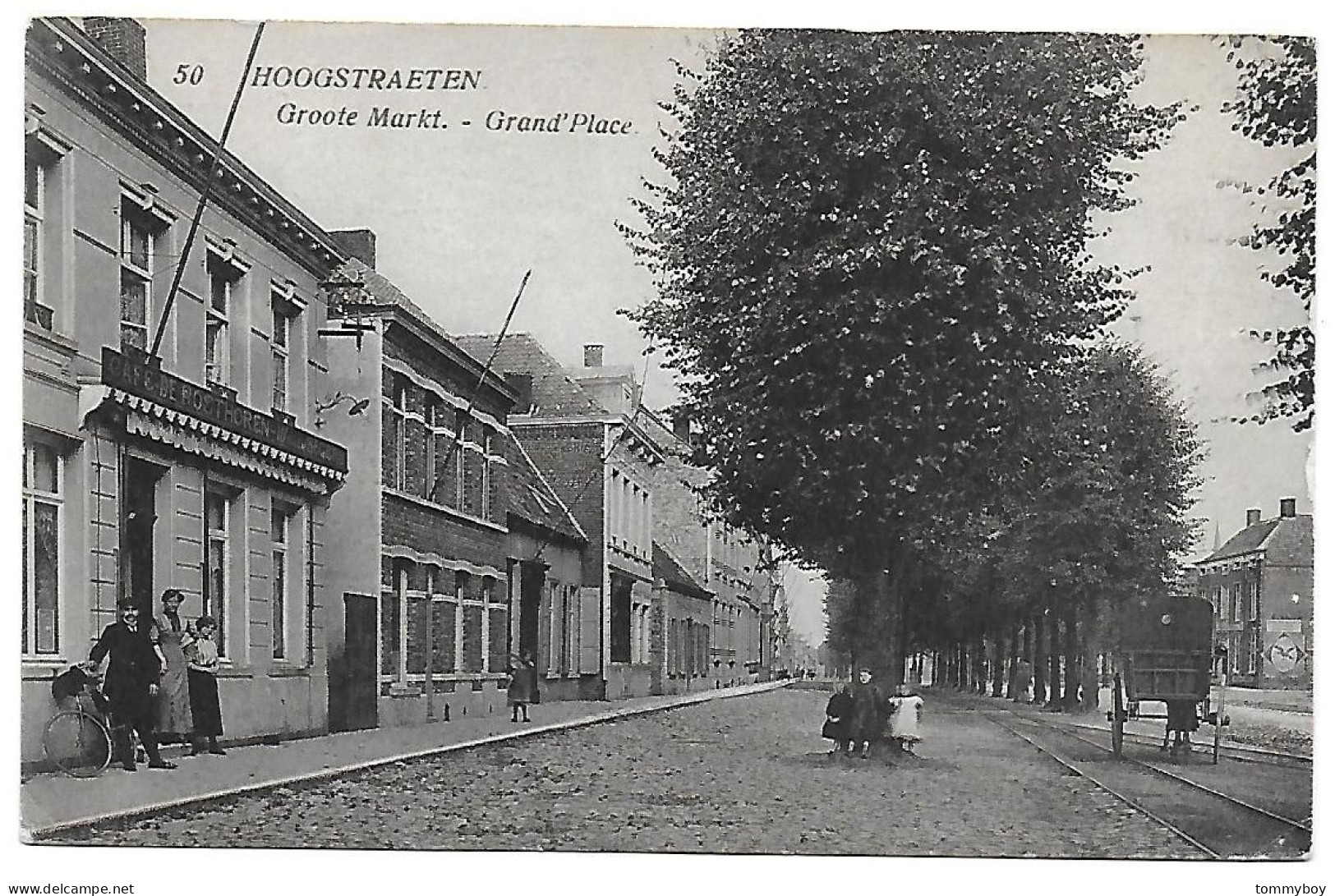 CPA Hoogstraeten, Groote Markt - Hoogstraten