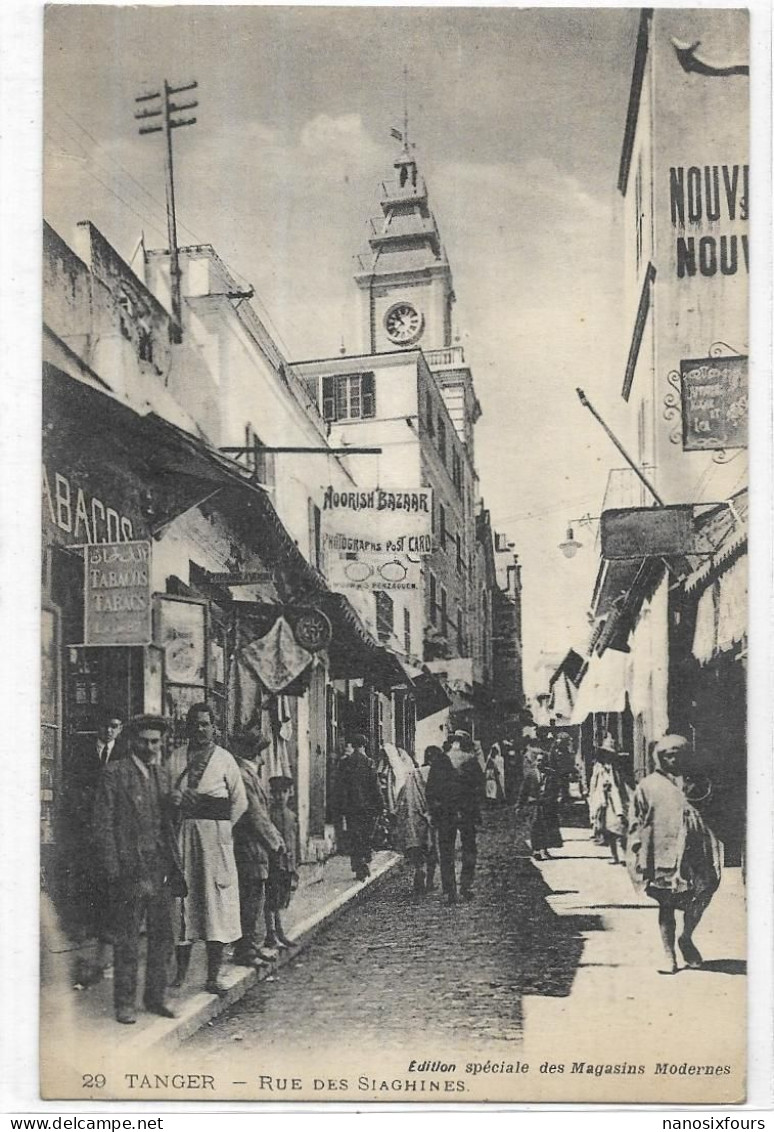 MAROC.TANGER.  RUE DES SIAGHINES - Tanger