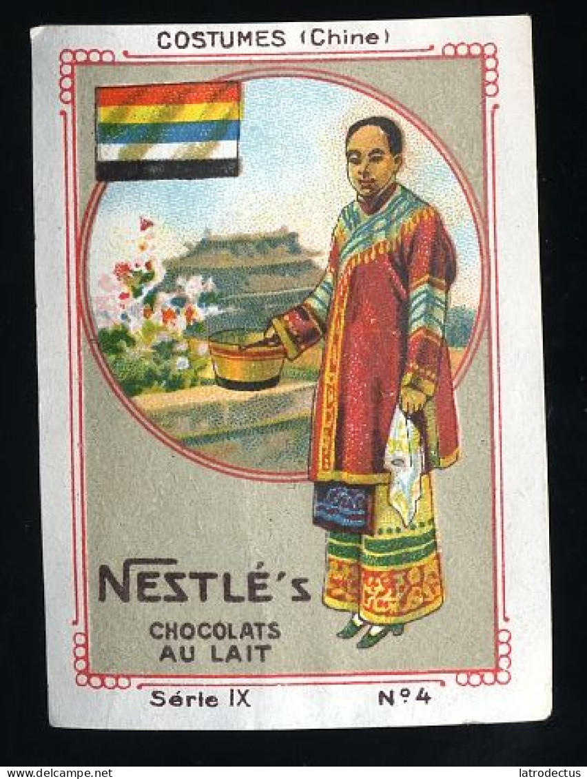 Nestlé (1920's) - IX - Costumes - 4 - Chine, China - Nestlé