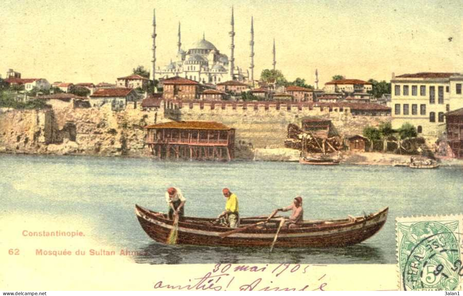 CONSTANTINOPLE =  Mosquée Du Sultan Ahmed?     5775 - Türkei