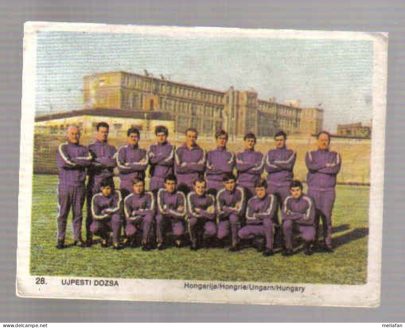 P804 - IMAGE 7.7 X 6 CM - FOOTBALL - UJPEST DOZSA - Trading-Karten