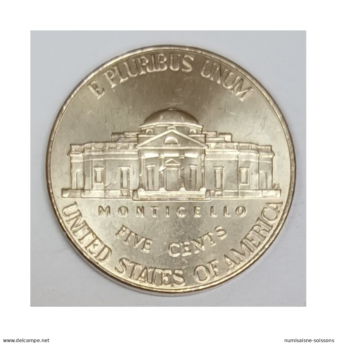 ETATS UNIS - KM 381 - 5 CENTS 2014 D - Denver - Thomas Jefferson - SPL - Andere & Zonder Classificatie