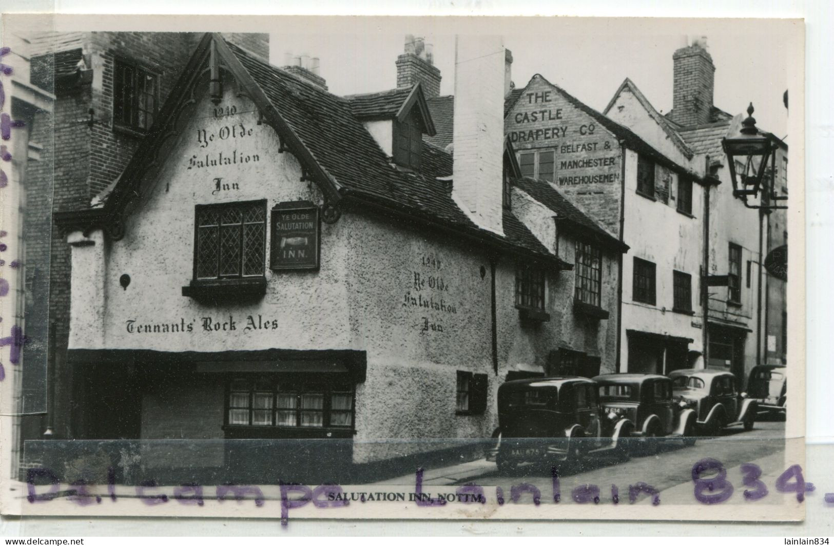 - SALUTION INN - NOTTM - Nottingham, Très Rare, Magnifique Old Cars, Non écrite, Splendide,TBE, Scans.. - Nottingham