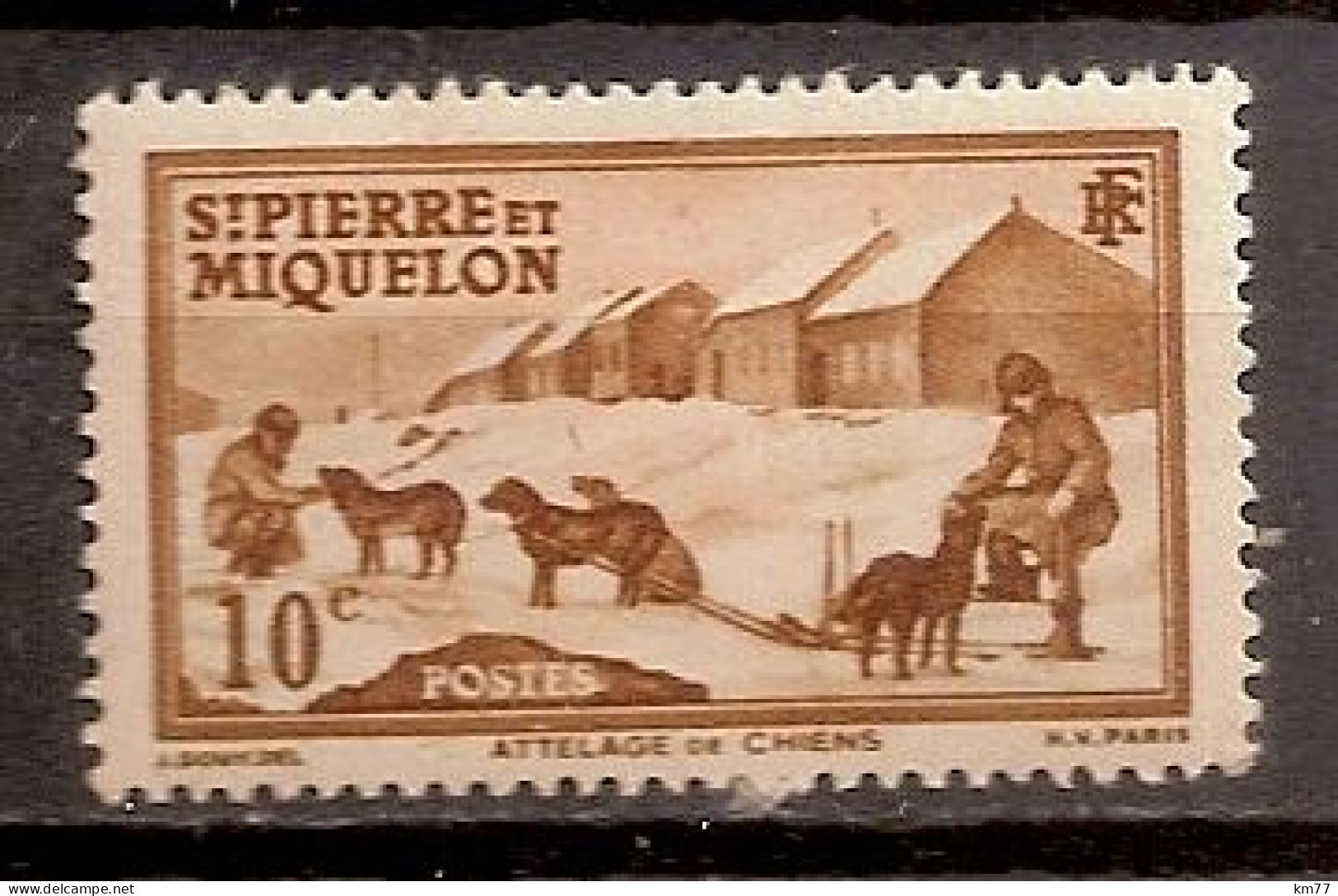 SAINT PIERRE ET MIQUELON NEUF AVEC TRACE DE CHARNIERE - Altri & Non Classificati