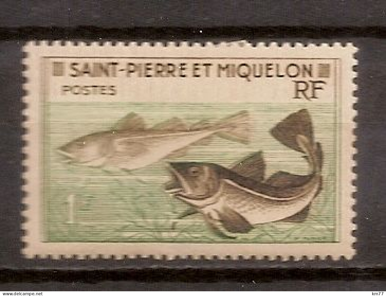 SAINT PIERRE ET MIQUELON NEUF AVEC TRACE DE CHARNIERE - Autres & Non Classés