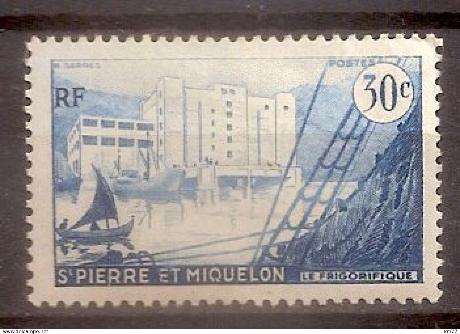 SAINT PIERRE ET MIQUELON NEUF AVEC TRACE DE CHARNIERE - Autres & Non Classés