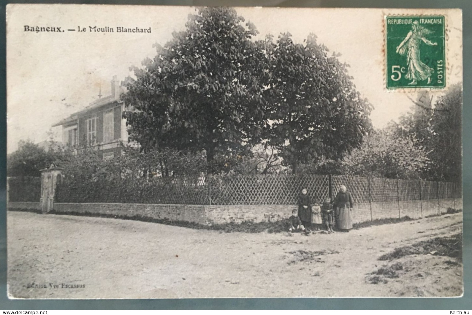 Bagneux - Le Moulin Blanchard. ANIMEE. Circulée 1912 - Bagneux