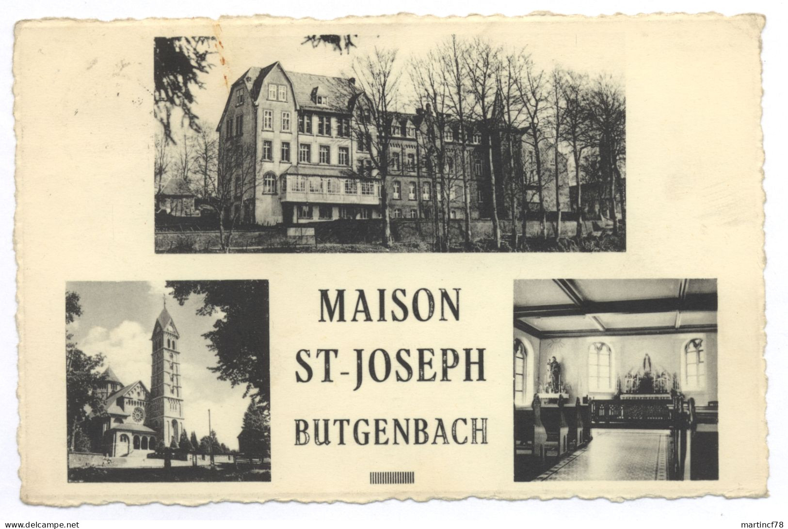 Belgien Butgenbach Maison St Joseph - Stark Bestoßen - Butgenbach - Bütgenbach
