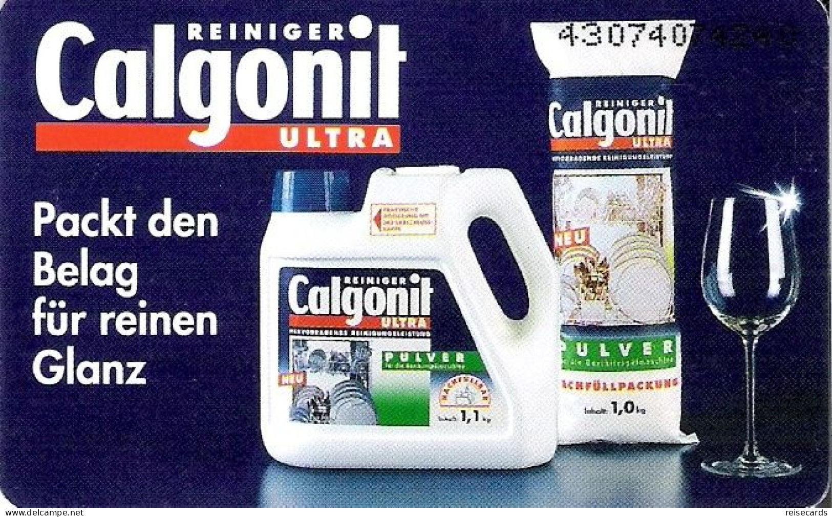 Germany: K 776 B 07.93 HL Markt, Calgonit. Mint - K-Serie : Serie Clienti