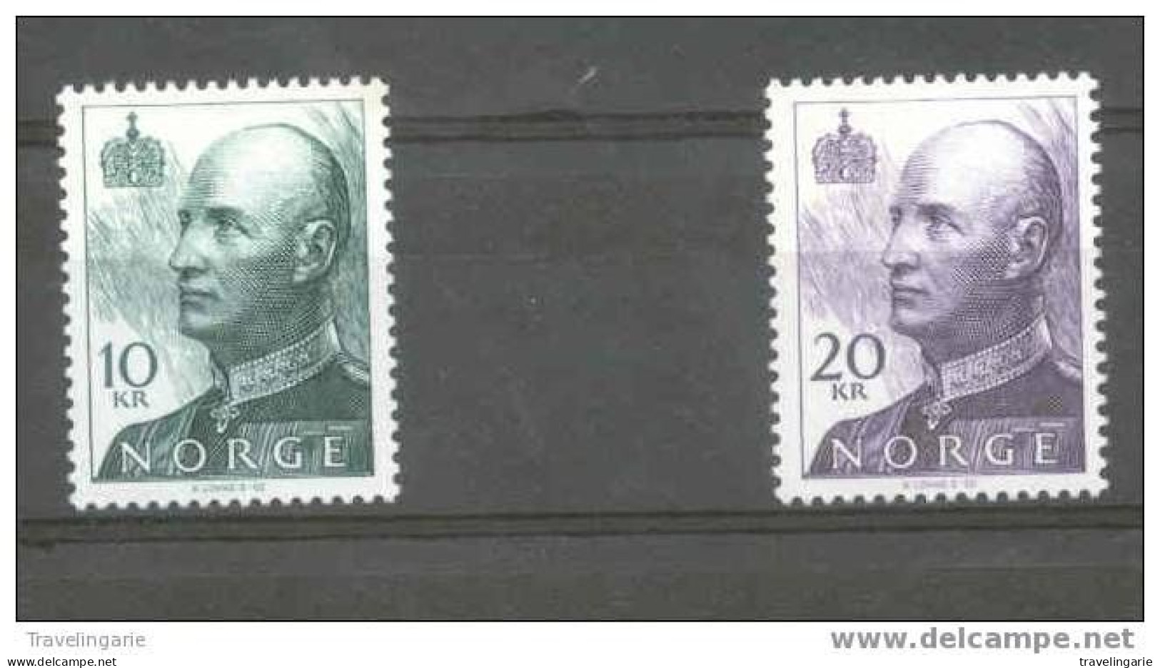 Noway 1993 King Haral V Roi Harald V 10k 20K - Unused Stamps