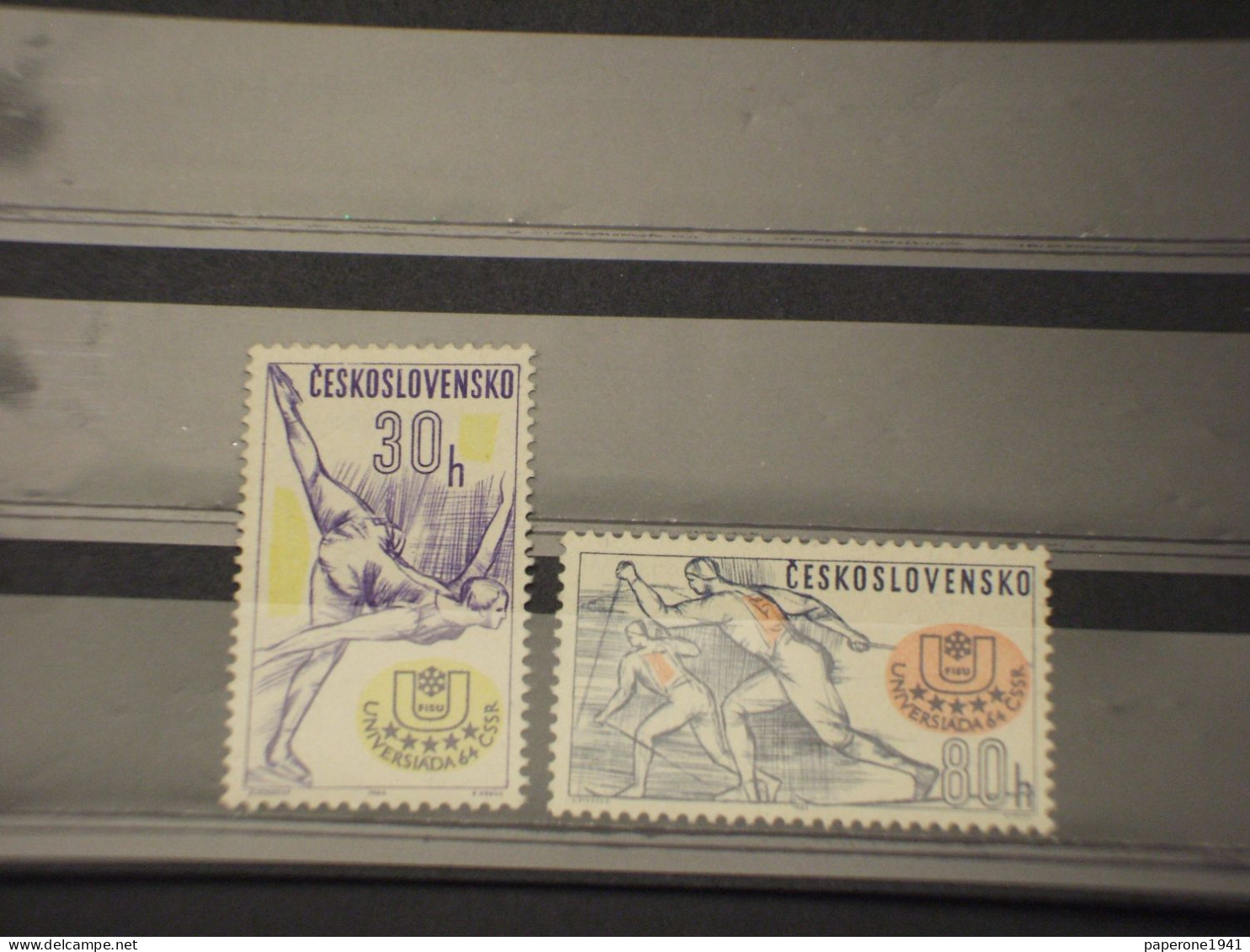 CECOSLOVACCHIA - 1964 SPORT  2 Valori - 1970 PRAGA L. 2 VALORI - NUOVI(++) -1957 AGRICOLA (+) - Verzamelingen & Reeksen