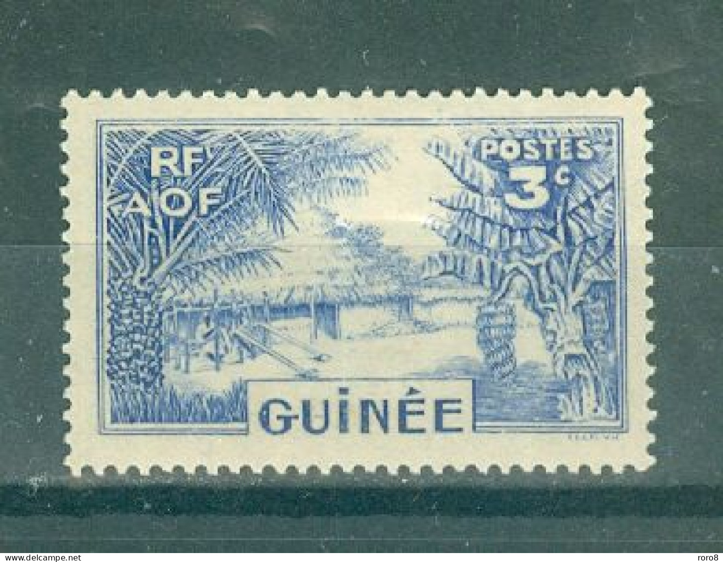 GUINEE - N°126* MH TRACE DE Charnière SCAN DU VERSO - Les Mabo, Tisserands Du Fouta Djalon. - Unused Stamps