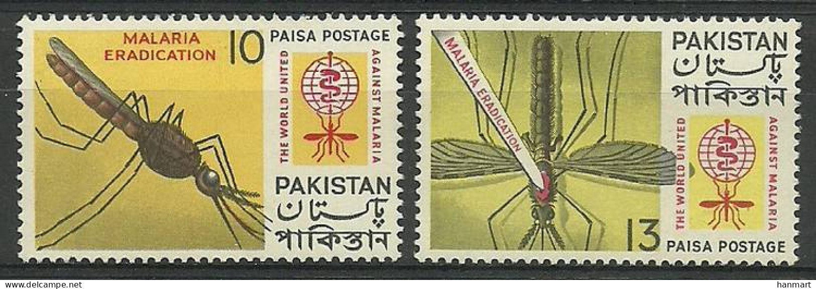 Pakistan 1962 Mi 163-164 MNH  (ZS8 PKS163-164) - Geneeskunde