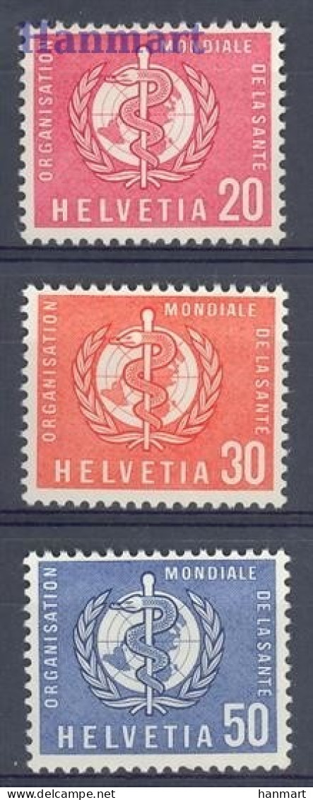 Switzerland 1960 Mi Who 32-34 MNH  (ZE1 SWTwho32-34) - Medicine