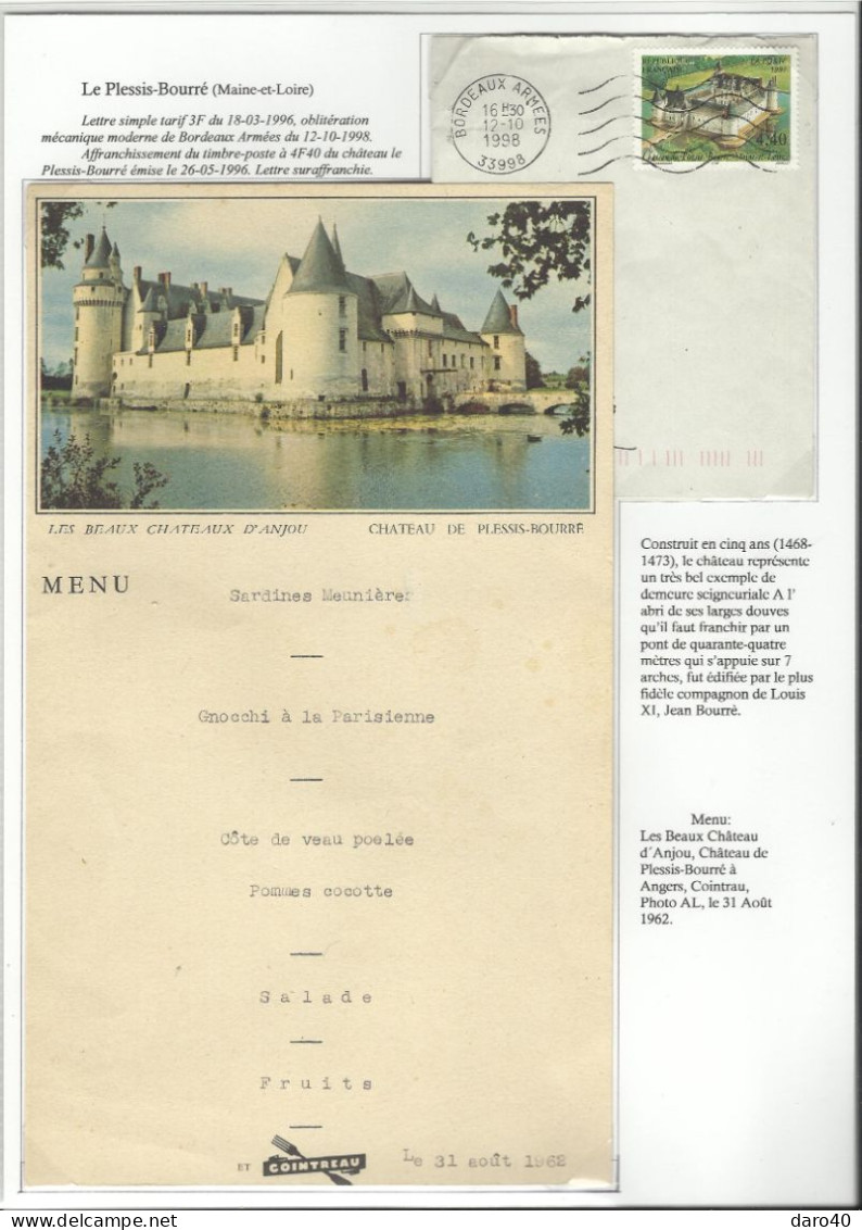 Collection de 72 pages "Les Châteaux de France" plus double cadeau