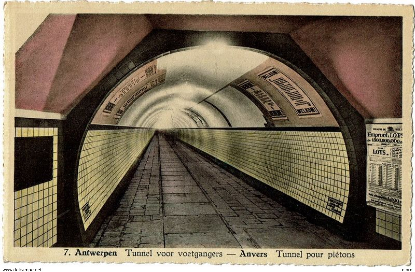 Antwerpen Anvers   7 Tunnel - Antwerpen