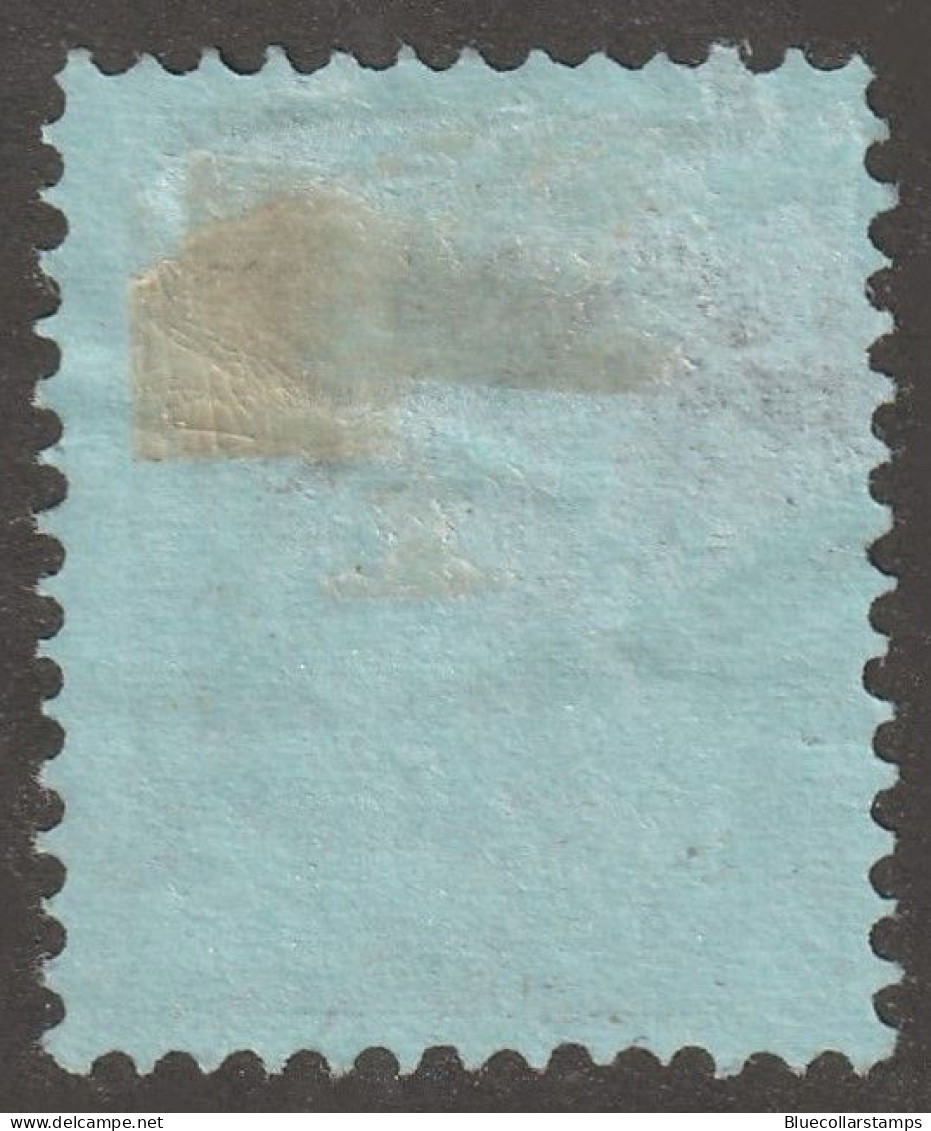 Persia, Middle East, Stamp, Scott#433, Used, Hinged, 10ch, Blue Paper, - Irán