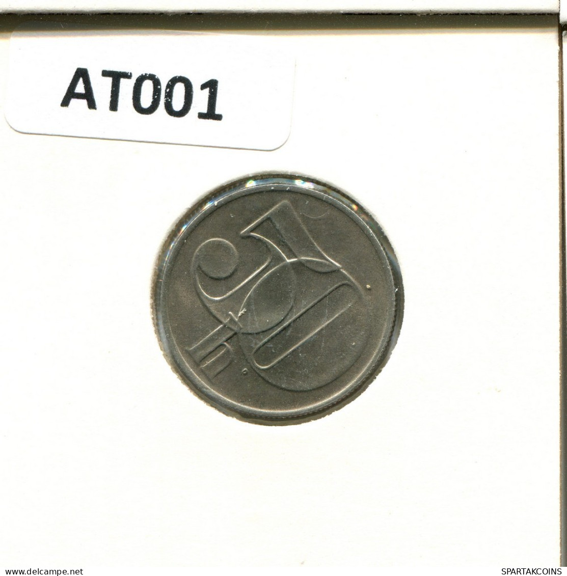 50 HALERU 1992 CHECOSLOVAQUIA CZECHOESLOVAQUIA SLOVAKIA Moneda #AT001.E.A - Tchécoslovaquie