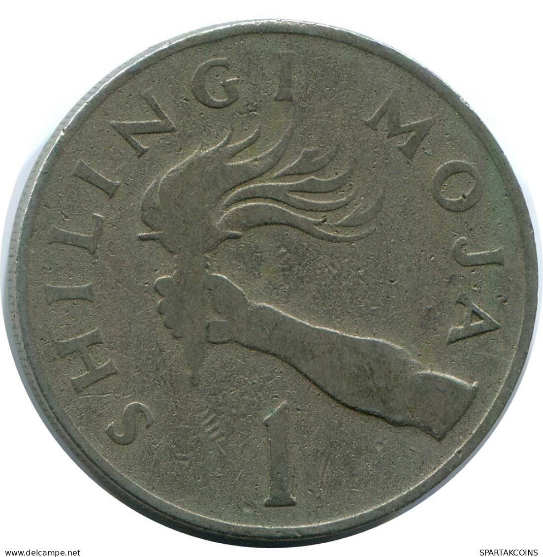 1 SHILLING 1966 TANZANIA Moneda #AR922.E.A - Tanzanía
