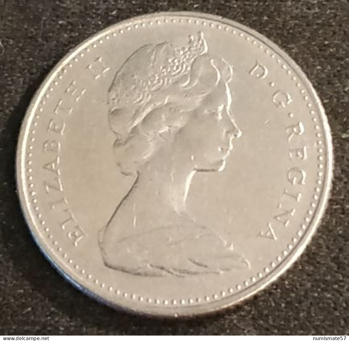 CANADA - 10 CENTS 1974 - Elizabeth II - 2e Effigie - Nickel - KM 77.1 - Canada