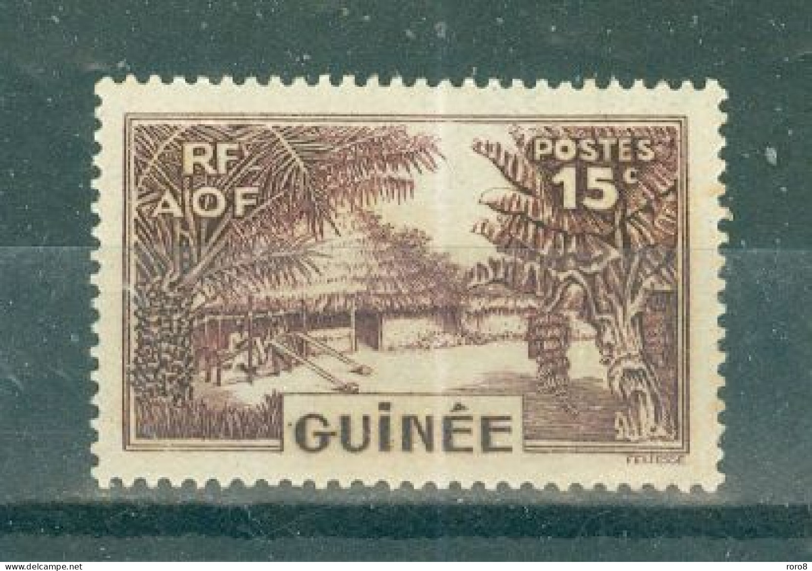 GUINEE - N°130* MH Trace De Charnière  SCAN DU VERSO - Les Mabo, Tisserands Du Fouta Djalon. - Unused Stamps