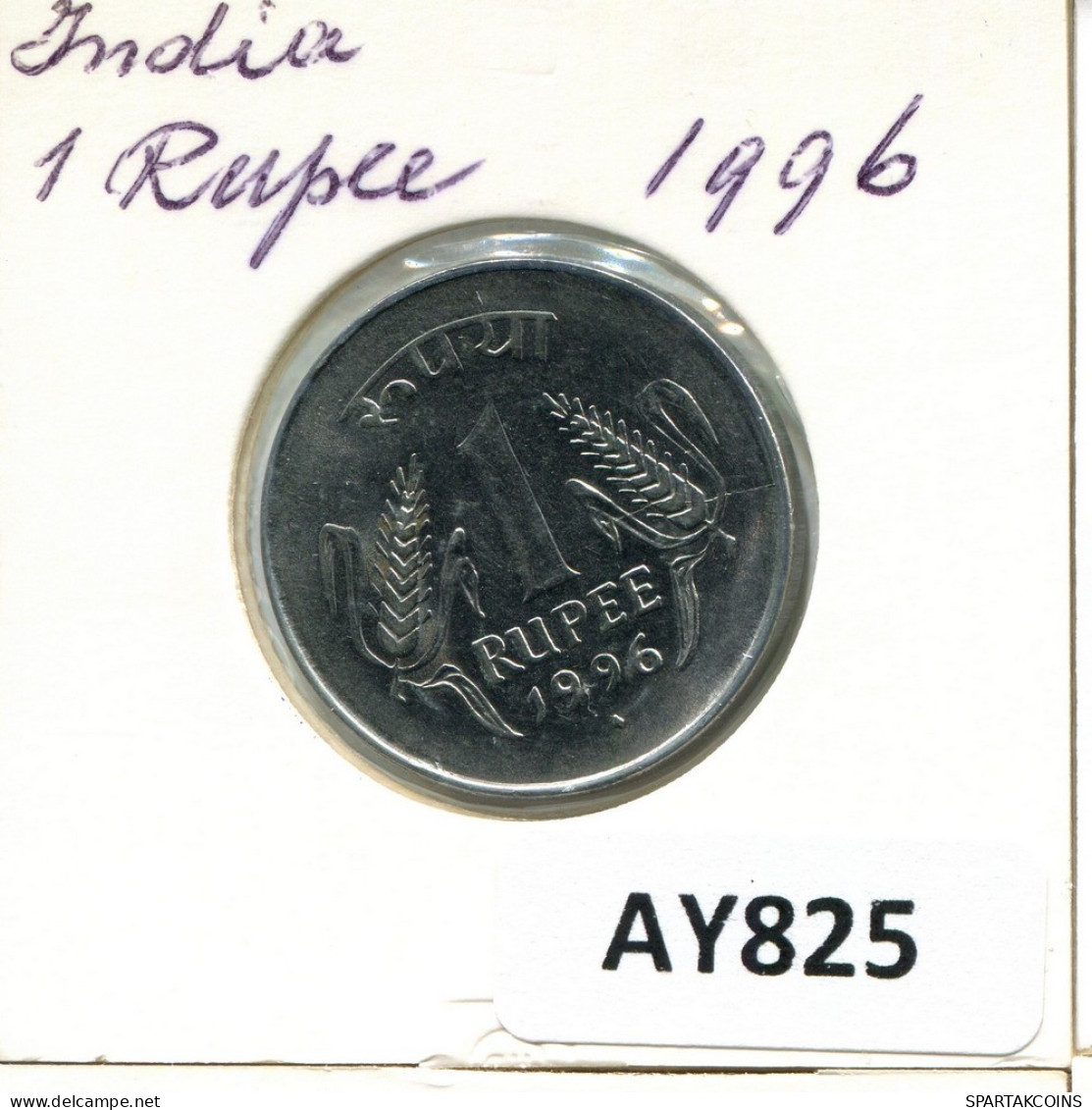 1 RUPEE 1996 INDE INDIA Pièce #AY825.F.A - Inde