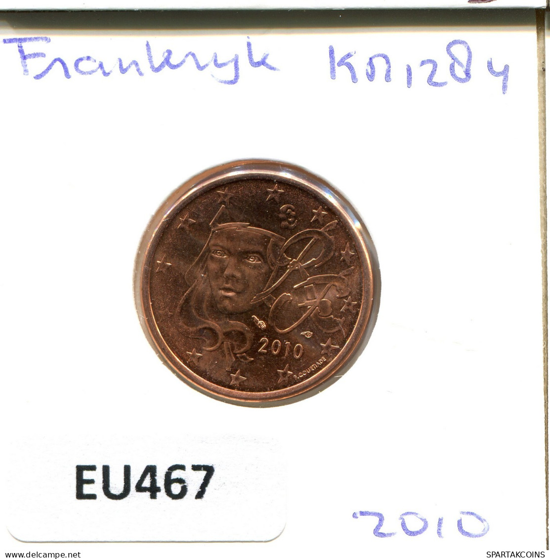 5 EURO CENTS 2010 FRANCE Coin Coin #EU467.U.A - Francia