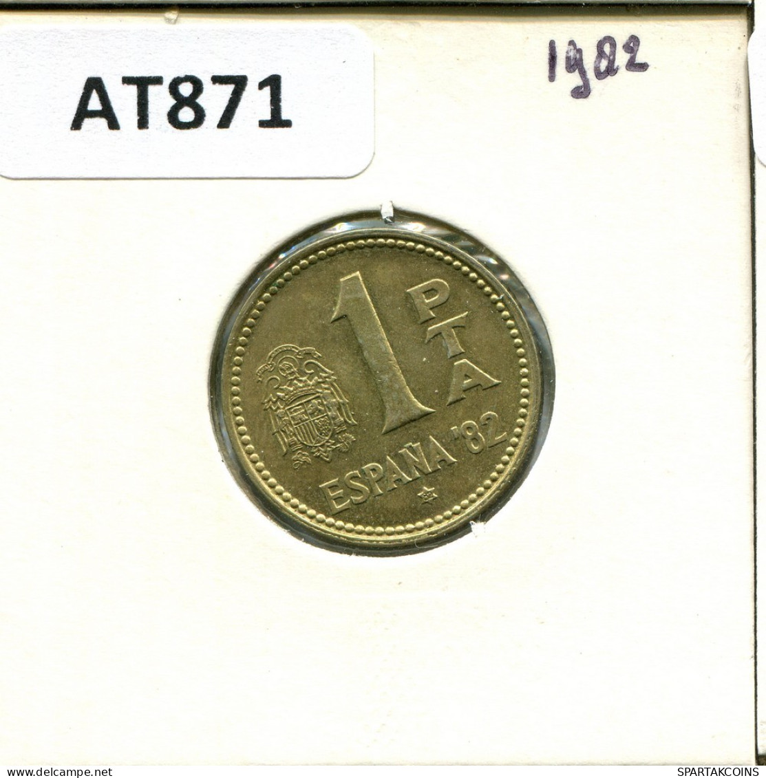1 PESETA 1980 SPAIN Coin #AT871.U.A - 1 Peseta