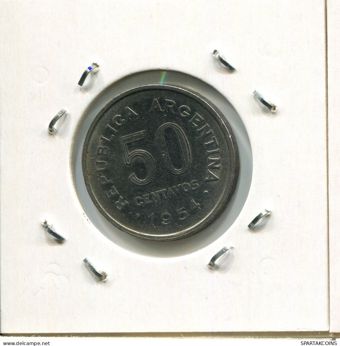 50 FRANCS 1954 ARGELIA ALGERIA Moneda #AR277.E.A - Algerije