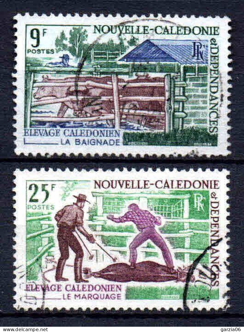 Nouvelle Calédonie  - 1969 - Elevage - N° 356/357 - Oblit - Used - Oblitérés