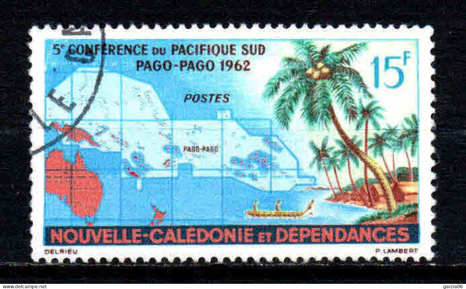 Nouvelle Calédonie  - 1962 -  Conférence Pacifique Sud  - N° 305  - Oblit - Used - Gebruikt