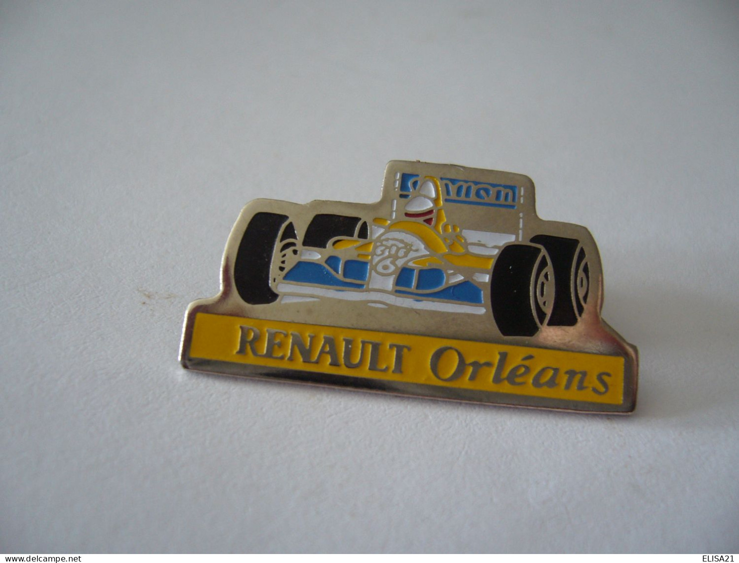 PIN'S PINS PIN PIN’s ピンバッジ  RENAULT ORLEANS FORMULE 1 - F1