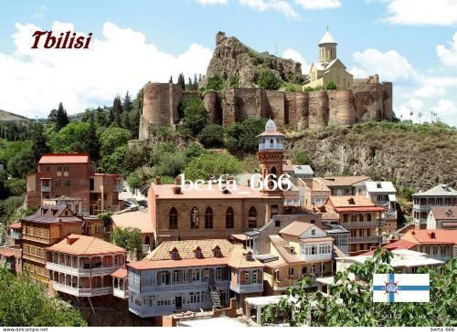 Georgia Tbilisi Narikala Fortress New Postcard - Géorgie